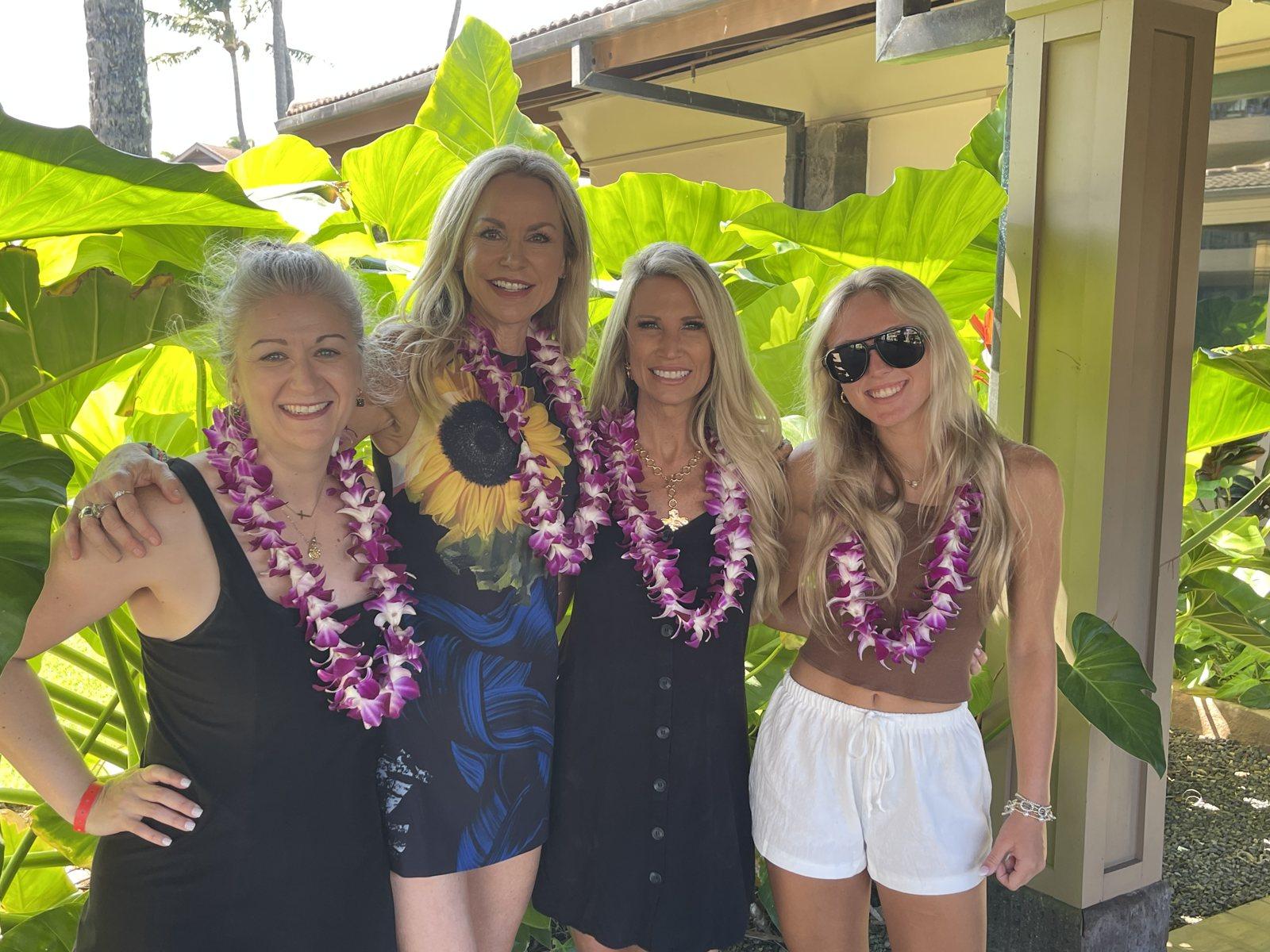 Amberly Lago retreat moment